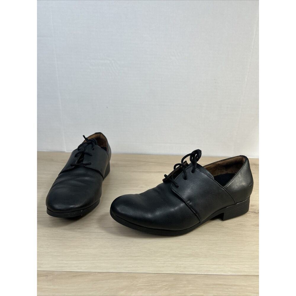 Shoes For Crews Black Slip Resistant Work Shoes Lace Up Loafers Women’s Size 7